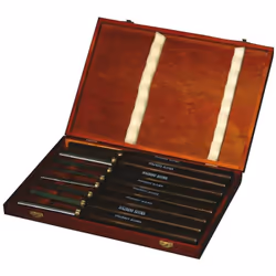 Description générale Ce coffret de 8 outils de tournage pour bois est conçu pour les passionnés de menuiserie et de tournage. ...
