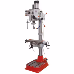 Base lourde pour une grande stabilité. Table transversale lourde et grande avec rainures en «T» de 14mm pour fixer par exempl ...
