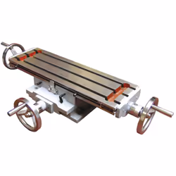 Dimensions table: 640x205mm Course longitudinale: 380mm, Course transversale: 230mm Embalage: 950x500x255mm 65kg Rainures en  ...