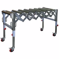 Description générale Le convoyeur à rouleaux extensible Holzmann RB9A est un outil essentiel pour la manutention de charges l ...