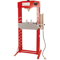 Presse hydraulique manuelle et pneumatique d'atelier 30 ton Holzmann WP30H