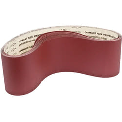 Jeu de 10 bandes abrasives corindon 1220x150 gr 60/80/100/120