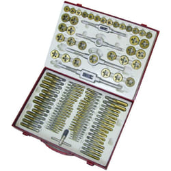 110 pièces Taraud et filière à fileter métrique tin Holzmann Maschinen H070300003 métrique M2, M3, M4, M5, M6, M7, M8,