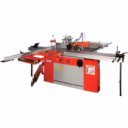 Fraiseuse a equariser scie circulaire a bois HOLZMANN KF315VF2600 230V La machine à équarrir KF 315VF-2000 230V offre un trai ...