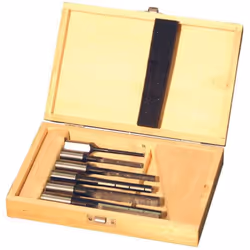 CISEAUX À MORTAISES Ø 6-8-10-12-14-16 ROTATION GAUCHE HOLZMANN LL6TLGL Ensemble de 6 ciseaux à mortaise dans un coffret en bo ...
