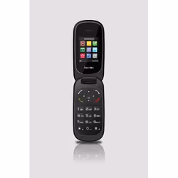 Beafon C220, Clapet, SIM unique, 4,5 cm (1.77"), Bluetooth, 800 mAh, Noir