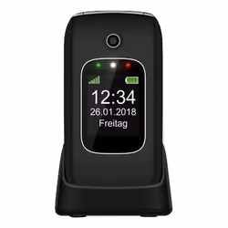 Beafon SL640i, Clapet, Double SIM, 7,11 cm (2.8"), Bluetooth, 800 mAh, Noir, Argent