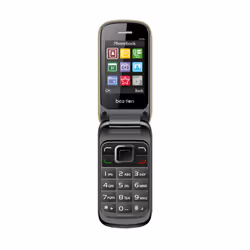 Beafon C245, Clapet, Double SIM, 6,1 cm (2.4"), Bluetooth, 800 mAh, Champagne