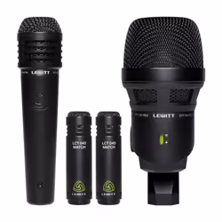 LEWITT Beatkit, Microphone set, Avec fil, XLR-3, Noir, 4 pièce(s)