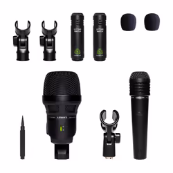 LEWITT Beatkit Noir Microphone set