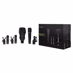 LEWITT Beatkit Noir Microphone set