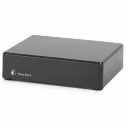 Pro-Ject Phono Box E, Noir, 40 dB, 20 - 20000 Hz, 47 Ohm, 0,4%, CE