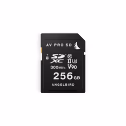 Angelbird Technologies AV PRO SD V90, 256 Go, MicroSDXC, Classe 10, UHS-II, 300 Mo/s, 260 Mo/s