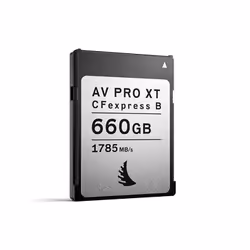 Angelbird Technologies AV PRO CFexpress XT MK2 Type B, 660 Go, CFexpress, 1785 Mo/s, 1600 Mo/s, Noir, Argent