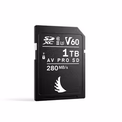 Angelbird Technologies AV PRO SD V60 MK2, 1,02 To, SDXC, UHS-II, 280 Mo/s, 160 Mo/s, V60