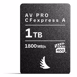 Angelbird Technologies AV PRO CFexpress A, 1 To, CFexpress Type A, 1800 Mo/s, 1650 Mo/s, Résistant à un aimant, Résistant à u ...