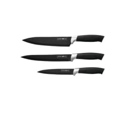Ensemble de couteaux 3 pièces Noir Royalty Line RLBW3B