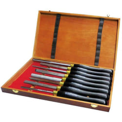 Holzmann - jeu 8 pcs gouges hss ciseaux de tournage pour bois tour H8TLGN