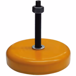 Capacité: max 1100kg Diamétro: 120mm ; hauteur : 32 mm M12x 100mm Caractéristiques techniques : Poids net en kg : 0,50
