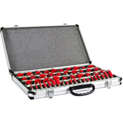 Coffret de 50 fraises HOLZMANN pour défonceuse - OFS50