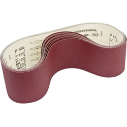 Holzmann Maschinen SB46SET Set de bandes abrasives Grain 60, 80, 100, 120 10 pc(s)