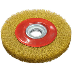 Brosse circulaire pour meuleuse d'etabli 200x25x32 Holzmann dsm200db