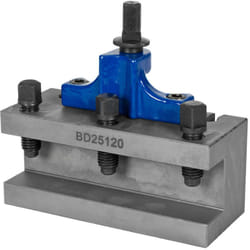 Porte-outil droit avec base plate en différentes tailles pour le système Multifix - Holzmann