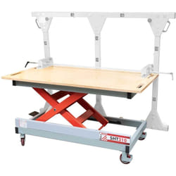 Table de travail à hauteur réglable - Holzmann