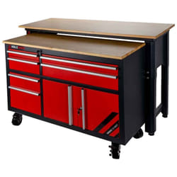 Set établi de travail + table de travail - Holzmann