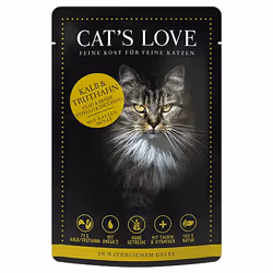 Cat's Love CA00085VT, Adulte, Turquie, Veau, 85 g, Sans grain, Pas de couleurs artificielles