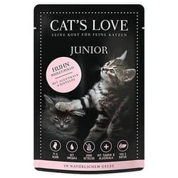 Cat's Love NOURRITURE POUR CHATONS JUNIOR POULET PUR