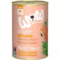WOW.Pet 9120063681501 pâtée pour chien Saumon Adulte 400 g