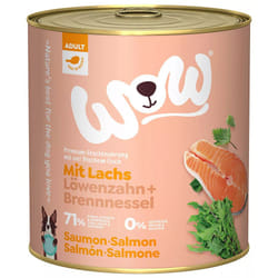 WOW.Pet 9120063681556 pâtée pour chien Saumon Adulte 800 g
