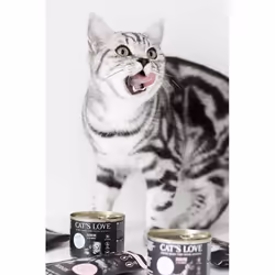 Cat's Love CJ00200VE nourriture humide pour chats 200 g
