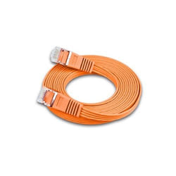 Triotronik PKW-STP-SLIM-KAT6 0.5 OR câble de réseau Orange 0,5 m Cat6 U/FTP (STP)
