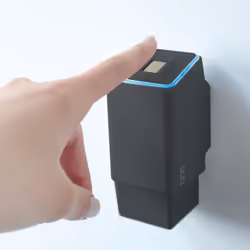 ekey Smart Türschlossantrieb lecteur d'empreintes digitales Noir