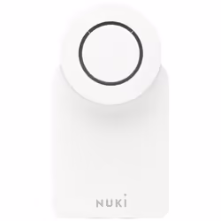 Nuki Smart Lock Euro 3.0, Verrou de porte intelligent, Sans clé, Blanc, AA, 4 pièce(s), 60 mm
