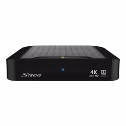 Strong SRT 2022 boîtier de télévision intelligent Noir 4K Ultra HD 8 Go Wifi Ethernet/LAN