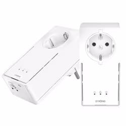 Strong Powerline 2000 KIT, 2000 Mbit/s, IEEE 802.3, IEEE 802.3ab, IEEE 802.3u, Type F, Gigabit Ethernet, 10,100,1000 Mbit/s,  ...