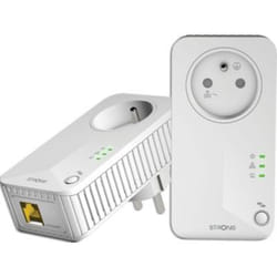 Strong POWERL600DUOFR Adaptateur réseau CPL 600 Mbit/s Ethernet/LAN Blanc 2 pièce(s)
