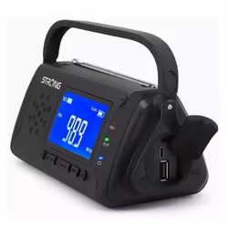 Strong EPR1500 Radio portable Analogique Noir