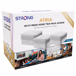 Strong MESHTRIAX3000 système Wi-Fi maillé Bi-bande (2,4 GHz / 5 GHz) Blanc 3 Interne - Vue supplémentaire 5