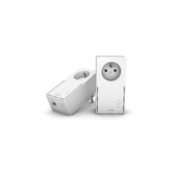 Strong - Kit cpl Powerline 1000 Duo - Prise Filtrée - 2 Adaptateurs - Haut débit jusqu'a 1000 Mbit/s