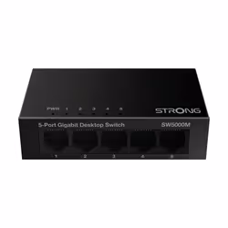 Strong SW5000M commutateur réseau Gigabit Ethernet (10/100/1000) Noir - Vue supplémentaire 4