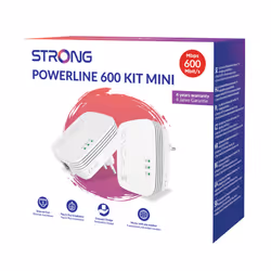 Strong POWERL600DUOMINI Adaptateur réseau CPL 600 Mbit/s Ethernet/LAN Blanc 2 pièce(s) - Vue supplémentaire 8