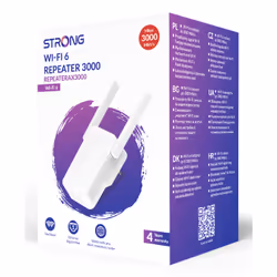 Strong AX3000 Répéteur réseau 3000 Mbit/s Blanc - Vue supplémentaire 6