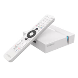 Strong LEAP-S3+V2 boîtier de télévision intelligent Blanc 4K Ultra HD 16 Go Wifi Ethernet/LAN