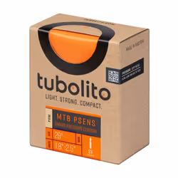 Tubolito Tubo MTB-Psens, Valve Schrader, 27.5", 4,2 cm, Orange, 90 g, Boîte