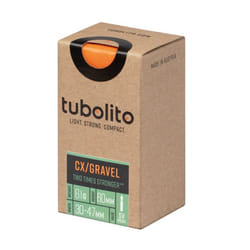 Tubolito Tubo-CX/Gravel chambre à air de bicyclette Valve Schrader 30 - 47 mm