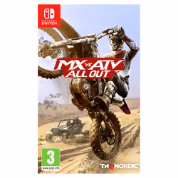 THQ MX vs ATV All Out, Switch, Nintendo Switch, Mode Multiplayer, Tout le monde de plus de 10 ans, Support physique